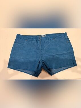 Carve Designs Teal-Blue Corduroy Women's Shorts